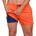 thumbnail image 1 of INGEAR Men's Swim Trunks Quick Dry Athletic Shorts with Boxer Lining, 1 of 6