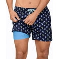 thumbnail image 1 of INGEAR Men's Swim Trunks Quick Dry Athletic Shorts with Boxer Lining, 1 of 7