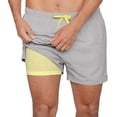 thumbnail image 1 of INGEAR Men's Swim Trunks Quick Dry Athletic Shorts with Boxer Lining, 1 of 7