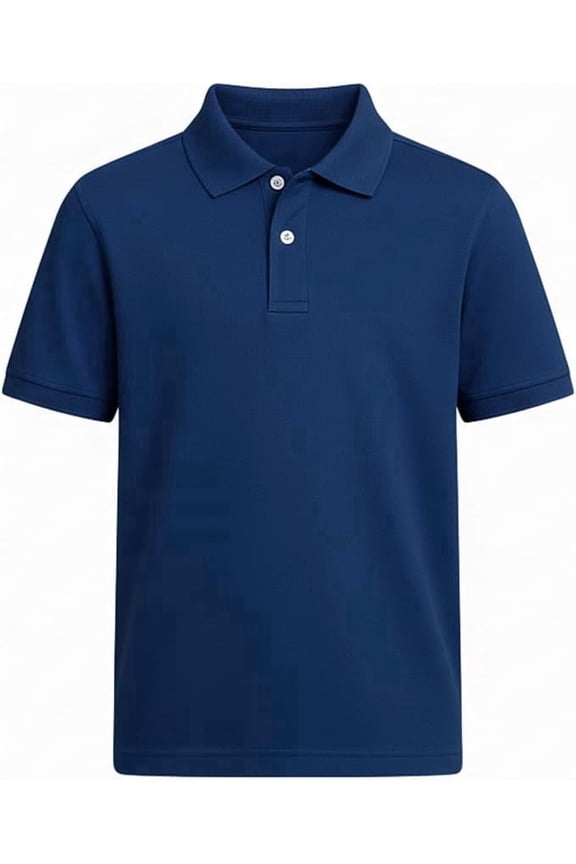 NGEAR Men's Short Sleeve Polo Shirt Navy M