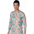 thumbnail image 1 of INGEAR Men's UPF 50+ Long Sleeve Sun Shirt, Quick-Dry UV Protection Rash Guard Lush Leaves, L, 1 of 6