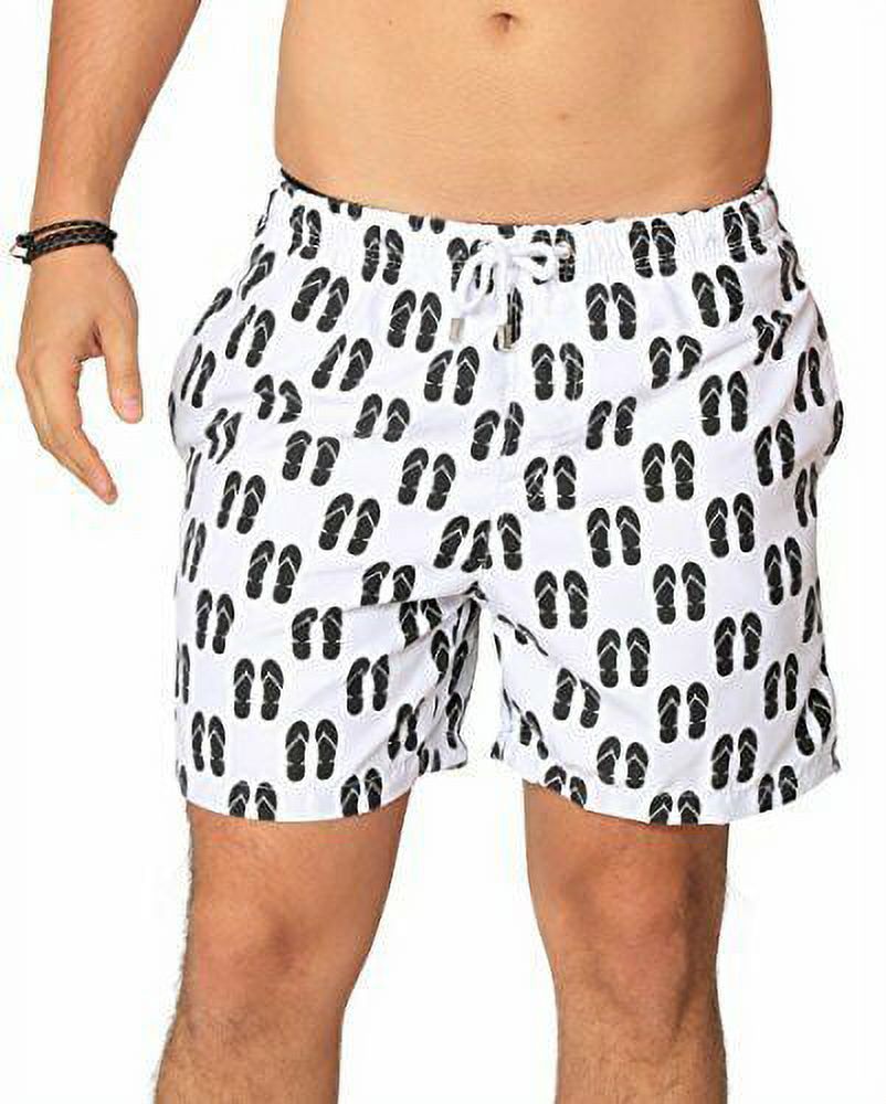 INGEAR Men's Swim Trunks Water Shorts Swimsuit Casual Beach Shorts with ...