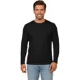 thumbnail image 1 of INGEAR Men's Ultra Soft Casual Base Layer Long Sleeve T-Shirt - Crewneck, Lightweight Polyblend Jersey, 1 of 7