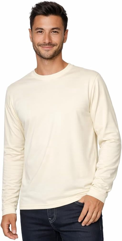 Ingear Rash Guard INGEAR Men's UPF 50+ Long Sleeve Rash Guard, Quick-Dry, Tan, L ...