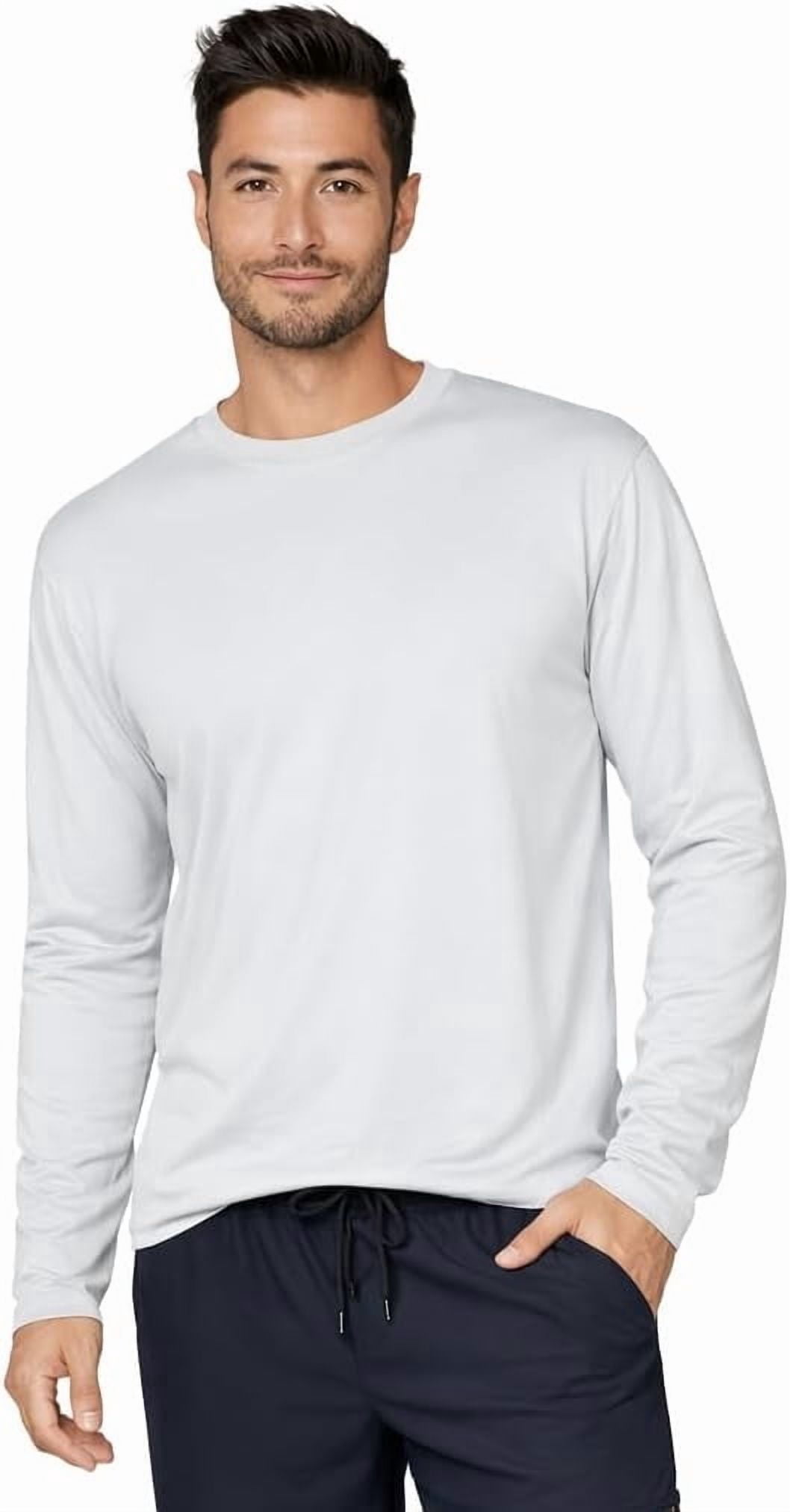 Ingear Rash Guard INGEAR Men's UPF 50+ Long Sleeve Rash Guard, Quick-Dry, White, XXL ...