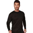 thumbnail image 1 of INGEAR Men's UPF 50+ Long Sleeve Rash Guard, Quick-Dry, Black, S, 1 of 6
