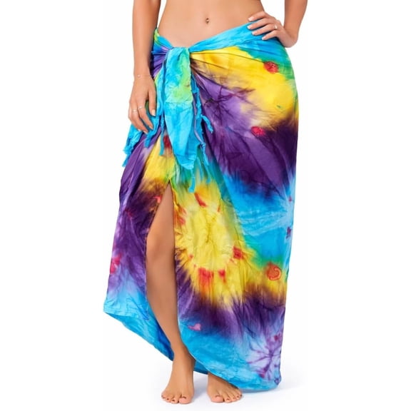 INGEAR Sarong Bathing Suit Cover Up for Women – Long Pareo Beach Wraps, Swimsuit Coverup Skirt, Stylish Bikini Cover Up