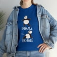 thumbnail image 1 of INHALE EXHALE Panda Bear  Yoga Funny Farting Gift Fart T-Shirt, 1 of 2