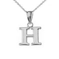 thumbnail image 1 of INITIAL PENDANT NECKLACE IN WHITE GOLD, 1 of 1