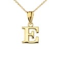 thumbnail image 1 of INITIAL PENDANT NECKLACE IN YELLOW GOLD :  14K  Pendant with 22" chain, 1 of 1