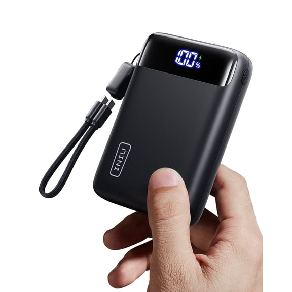 INIU Portable Charger, 20000mAh Power Bank with 22.5W Fast Charging & PD 3.0 QC 4.0, Dual USB-C In & Out, LED Display, Compatible with iPhone 17/16, Samsung S24, Google iPad etc