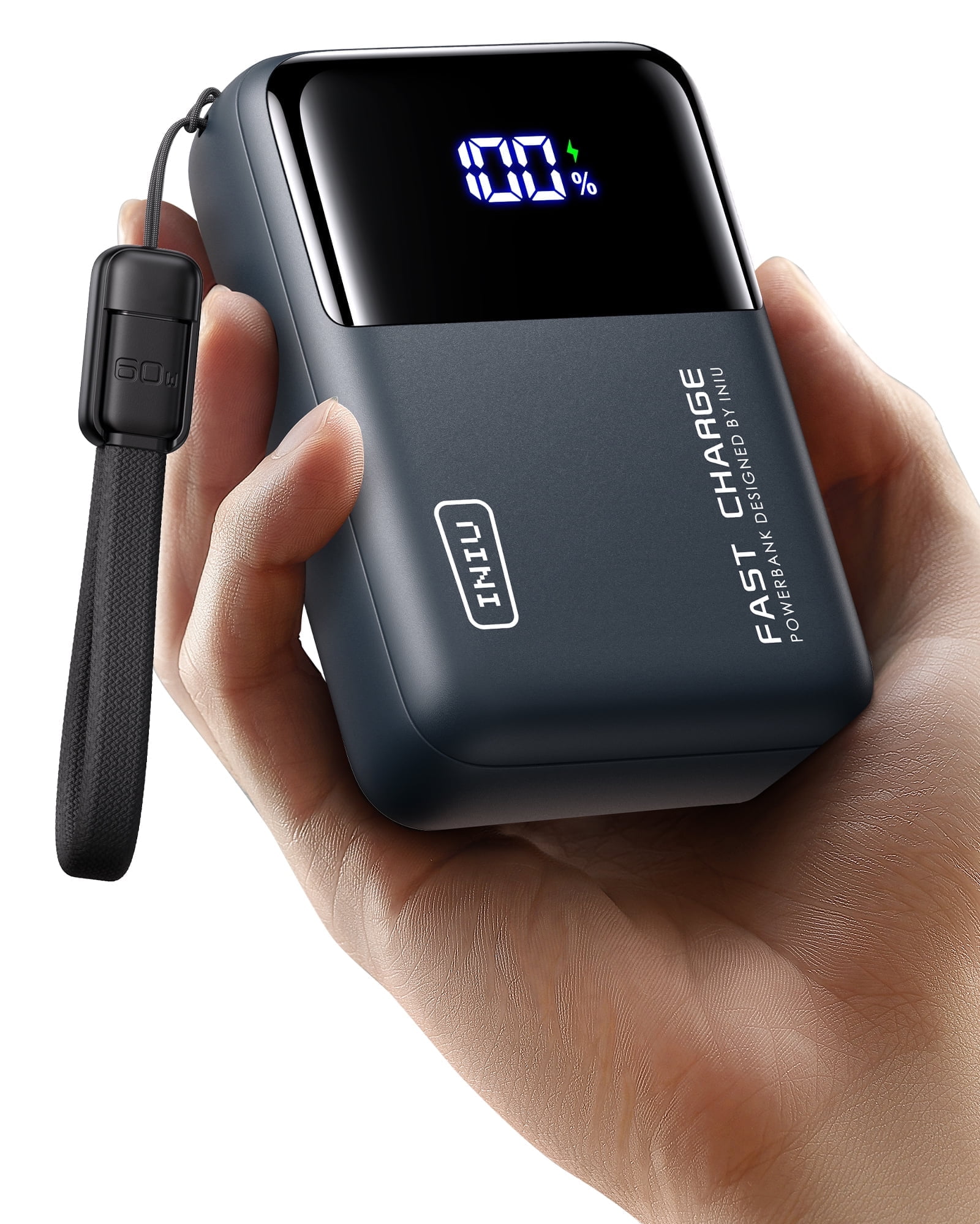 INIU Power Bank, 100W 25000mAh Portable Charger with Fast Charging