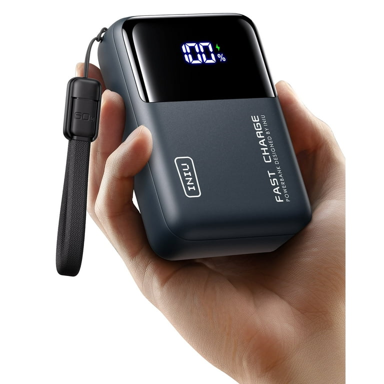 INIU Power Bank, 100W 25000mAh Portable Charger with Fast Charging