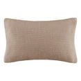 thumbnail image 1 of INK+IVY Bree Knit 12x20" Contemporary Acrylic Fabric Pillow Cover in Brown, 1 of 6