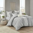 thumbnail image 1 of INK+IVY Cotton Comforter Mini Set with Gray Finish II10-1089, 1 of 5