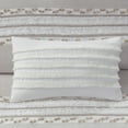 thumbnail image 1 of INK+IVY Daria Oblong Cotton Oblong Pillow - Ivory, 1 of 5