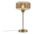 thumbnail image 1 of INK+IVY Lumivive Modern Mercury Glass/Iron Table Lamp in Gold, 1 of 9