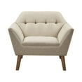 thumbnail image 1 of INK+IVY Mid-Century Newport Lounge Chair with Beige Finish II110-0455, 1 of 5