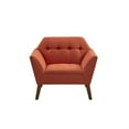 thumbnail image 1 of INK+IVY Mid-Century Newport Newport Accent Chair with Spice Finish II100-0468, 1 of 5