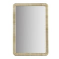 thumbnail image 1 of INK+IVY Nova 26x39" Natural Rattan Rectangle Wall Mirror in Natural, 1 of 6