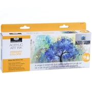Royal & Langnickel Essentials™ 6pc Primary Colors Acrylic Art Ink Bottles