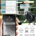 WiFi Bluetooth BBQ Temperature Controller, Automatic Smoker Fan