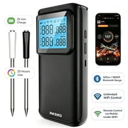 INKBIRD Wireless Dual Mode Multi-Sensor Meat Thermometer With 2 Probes, 5 Sensors,CNAS-accredited Accuracy