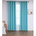 thumbnail image 1 of INLINAS Blackout Curtains for Bedroom, Thermal Insulated, Noise Reduction, Energy Saving Set of 2 Panels, Light Purple, 52W x 54L Inch, 1 of 1