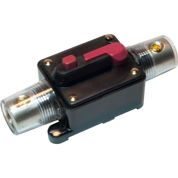 INLINE 200 AMP CIRCUIT BREAKER MANUAL RESET 12V 200A 0 2 AWG GAUGE