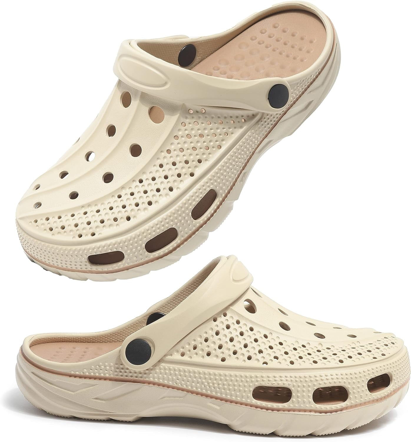 INMINPIN Women Men Orthopedic Clogs Arch Support Garden Shoes Sandals ...
