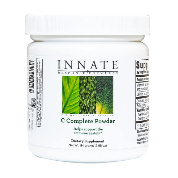 INNATE C Complete Powder - Antioxidant Vitamin C Drink Mix - Vegetarian - 30 Servings