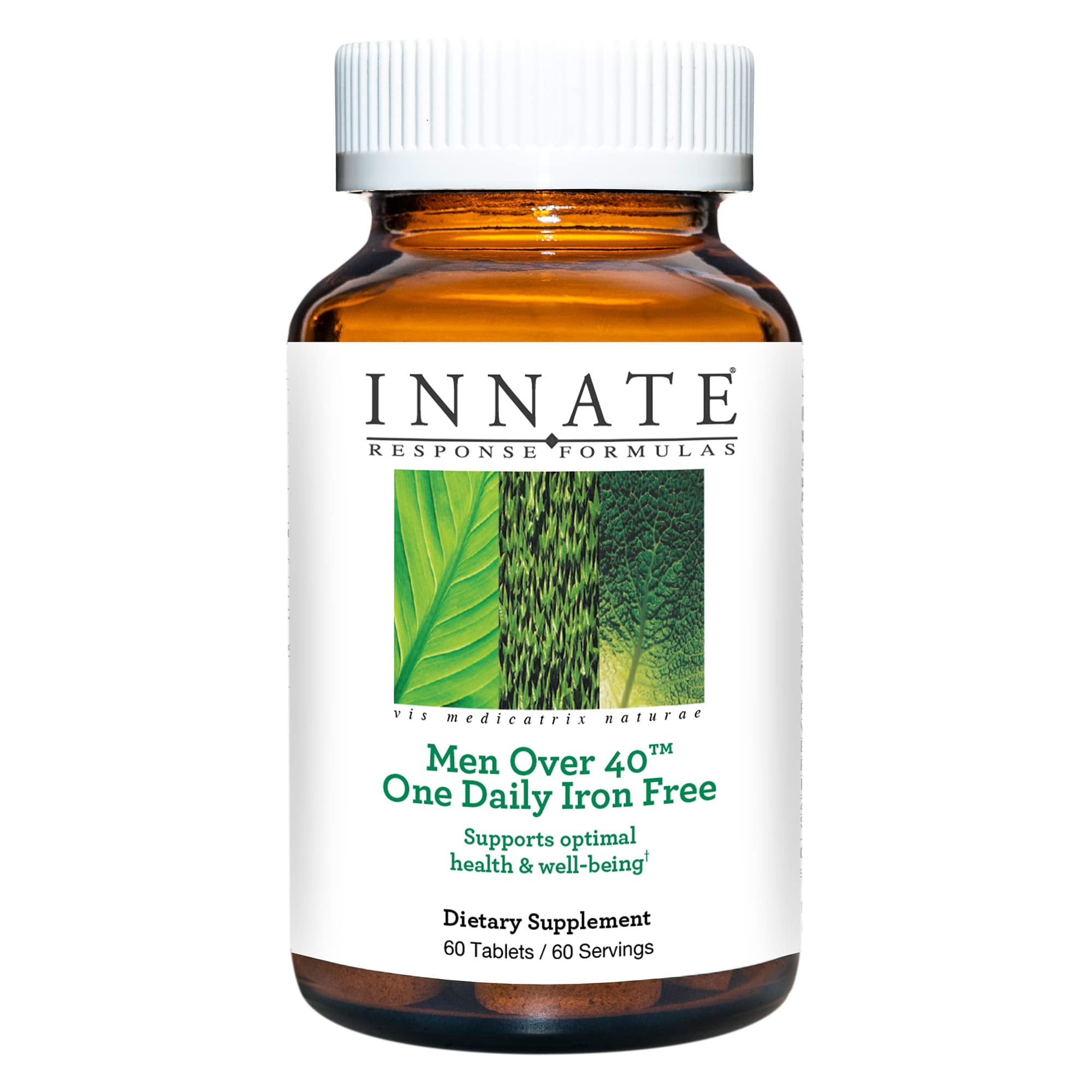 INNATE Response Formulas Men Over 40 One Daily Iron Free - B Vitamins - 60 Servings