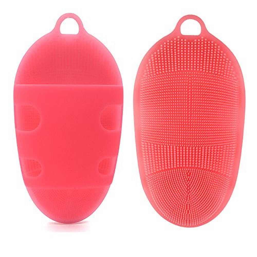 INNERNEED Soft Silicone Body Cleansing Brush Gentle Bath Exfoliating