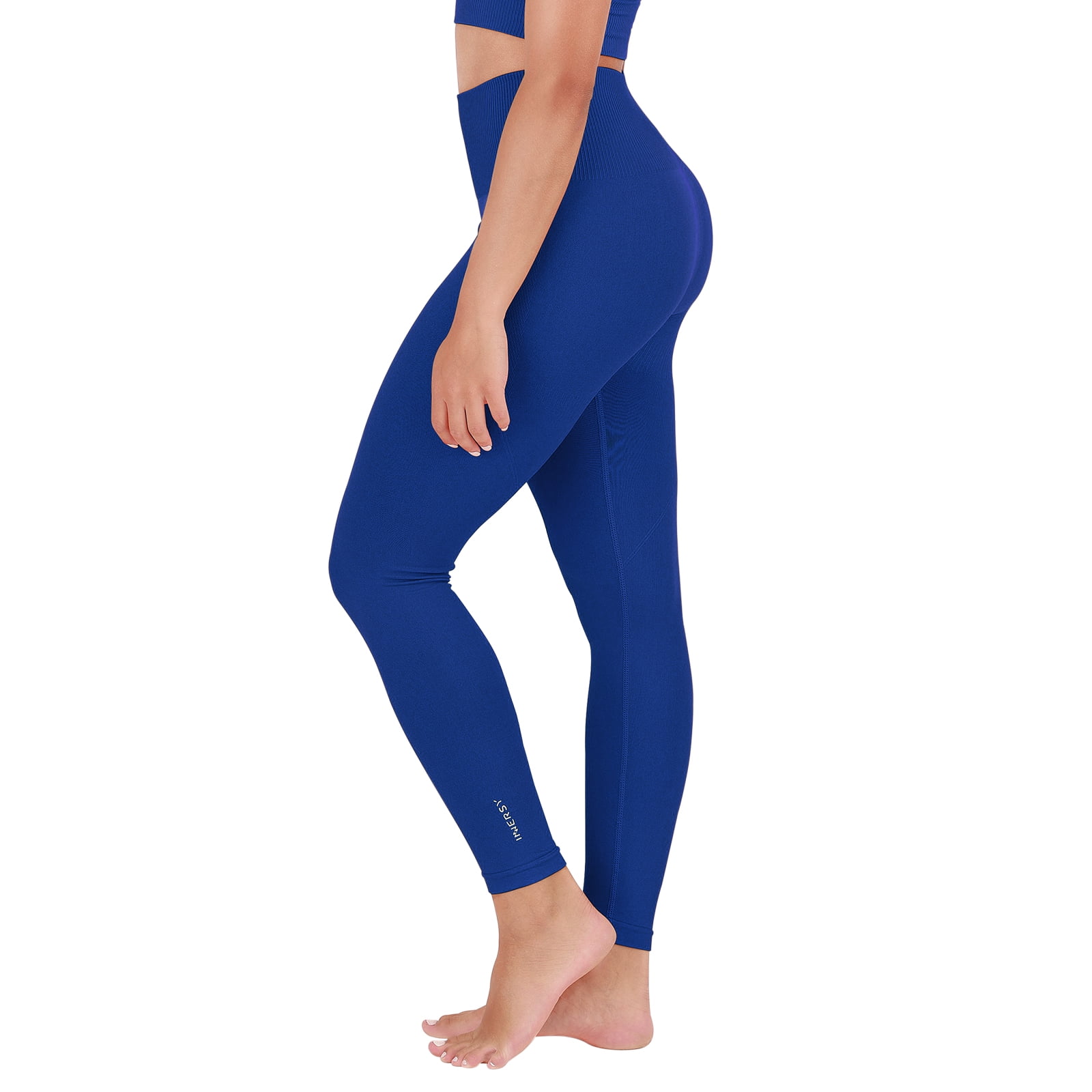 INNERSY Women's Leggings High Waisted Tummy Control Yoga Pants Workout  Legging (XS, Orange) 