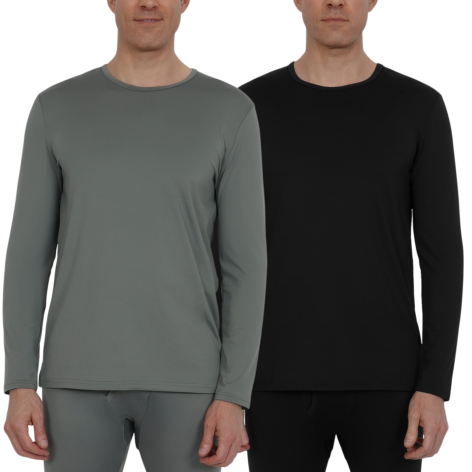 INNERSY Men's Lightweight Thermal Underwear Tops Long Johns Baselayer