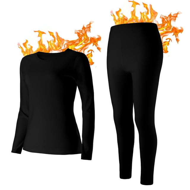 INNERSY Thermal Underwear Set Long Johns for Women Cold Weather Base