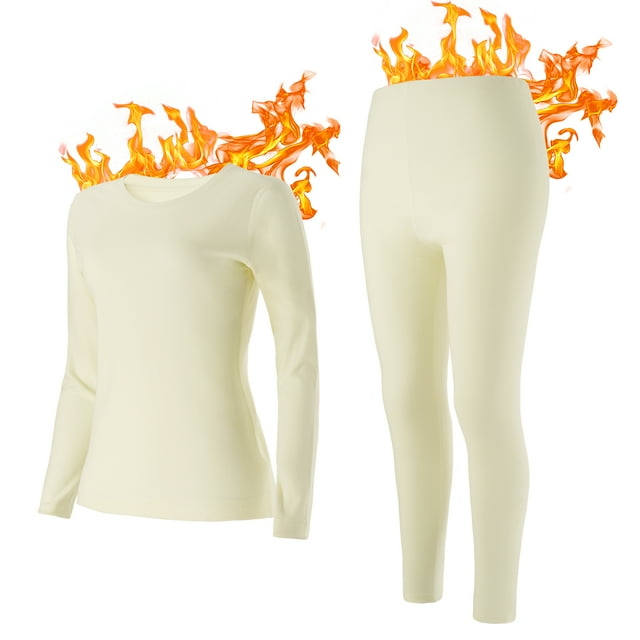 INNERSY Thermal Underwear Set Long Johns for Women Cold Weather Base
