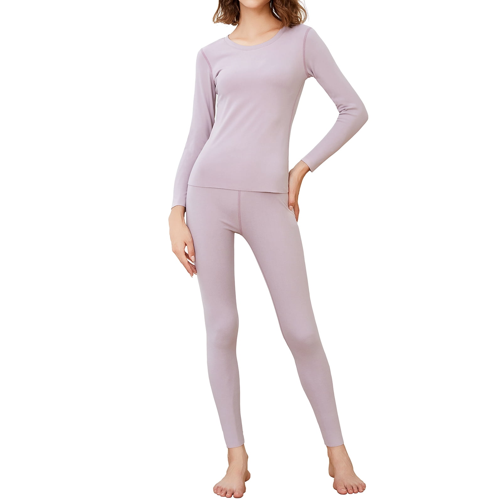 INNERSY Thermal Underwear Set for Women Top & Leggings Base Layer