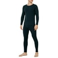 thumbnail image 1 of INNERSY Thermal Underwear for Men Long Johns Sets Shirts & Pants Mens Thermals (XS, Dark Turquoise), 1 of 6
