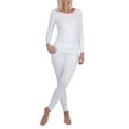thumbnail image 1 of INNERSY Thermal Underwear for Women Fleece Lined Base Layer Top and Bottom Set, 1 of 8