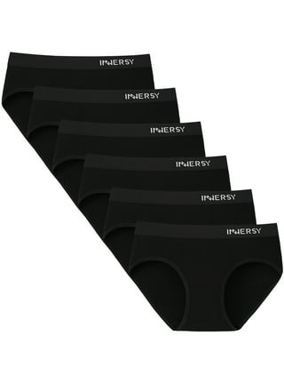 Bkolouuoe Variety Pack Panties for Women Women's Mid High Waist Lace  Panties Seamless Brief Briefs Underwear for Teens