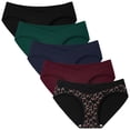 thumbnail image 1 of INNERSY Women's Maternity Panties Under the Bump Cotton Postpartum Underwear 5-Pack(L,Floral), 1 of 6