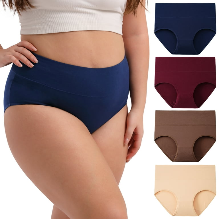 Latest Trendy Pure Organic Cotton Plain Multi Color Underwear Innerwear  Comfortable Hipster Briefs Panty/Panties With