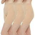 thumbnail image 1 of INNERSY Women's Slip Shorts for Under Dresses High Waisted Shorts 3-Pack (XL, Nude), 1 of 6
