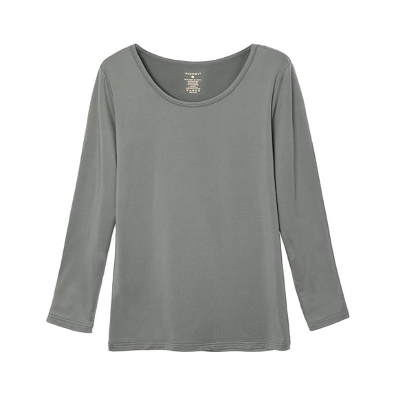 INNERSY Women's Thermal Underwear Tops Round Neck Base Layer Shirt