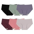 thumbnail image 1 of INNERSY Women's Cotton Underwear Hipster Panties 6 Pack Breathable Stretch Fit(2XL,Twilight Charm), 1 of 7