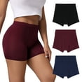 thumbnail image 1 of INNERSY Womens Breathable Period Boxers Underwear High-Waist Menstrual Panties 3-Pack(2XL,Dark Night), 1 of 12