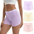 thumbnail image 1 of INNERSY Womens Breathable Period Boxers Underwear High-Waist Menstrual Panties 3-Pack(2XL,Morning Frost), 1 of 11