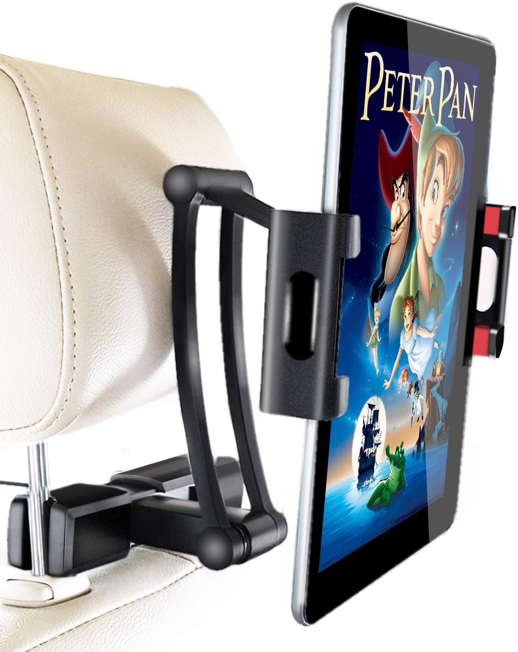 INNOMAX Adjustable Long Arm Tablet Mount, Backseat iPad Holder, 5