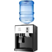 INNOMOON Water Cooler Dispenser for 3 to 5 Gallon, 3 Temperature Settings, Top Loading Water Cooler Dispenser for Home Office School Room